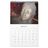 Mural calendrier 2013 de Bouddha (Mar 2027)