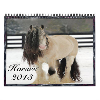 Mural Calendrier 2013 de cheval