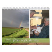 Mural Calendrier 2013 de famille (Protection)