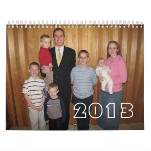 Mural Calendrier 2013 de famille de Bradd