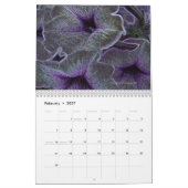 Mural Calendrier 2013 de fleur de nature de paysage de (Feb 2027)