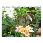 Mural Calendrier 2013 de papillon (Protection)