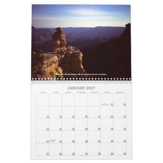 Mural Calendrier 2013 de photo d'Excelsus (Jan 2027)