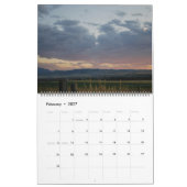 Mural Calendrier 2013 de photographie de coucher du (Feb 2027)