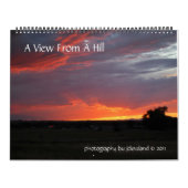 Mural Calendrier 2013 de photographie de coucher du (Protection)