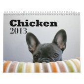 Mural Calendrier 2013 de poulet (Protection)