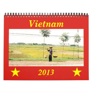 Mural calendrier 2013 du Vietnam