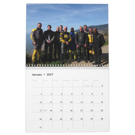 Mural Calendrier 2013 Homoto (Jan 2027)