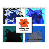 Mural Calendrier 2013 super d'art de chat de chiot (Protection)