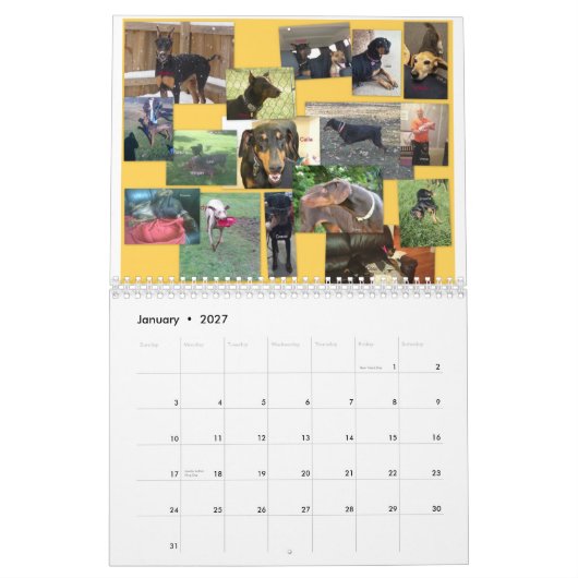 Mural Calendrier 2014 (Jan 2027)