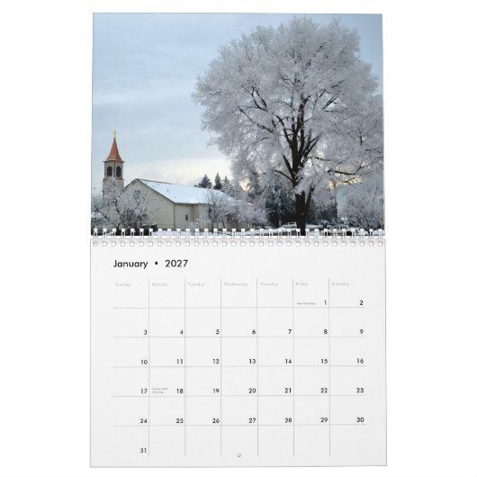 Mural Calendrier 2014 (Jan 2027)