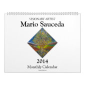 Mural Calendrier 2014 comportant des peintures de (Protection)