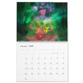 Mural Calendrier 2014 d'art curatif (Jan 2027)