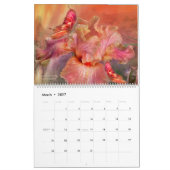 Mural Calendrier 2014 d'art de la collection 1 d'iris (Mar 2027)