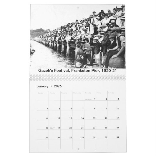 Mural Calendrier 2014 de bibliothèques municipales de (Jan 2026)