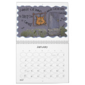 Mural Calendrier 2014 de chat de thésauriseur (Jan 2027)