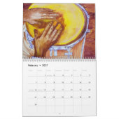 MURAL CALENDRIER 2014 DE DANSE ET DE MUSIQUE DE (Feb 2027)