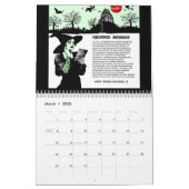 Mural Calendrier 2014 de Halloween (Mar 2026)