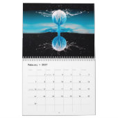 Mural Calendrier 2014 de Liquide-dans-Mouvement (Feb 2027)