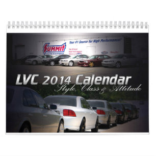 Mural Calendrier 2014 de LVC Lincoln LS