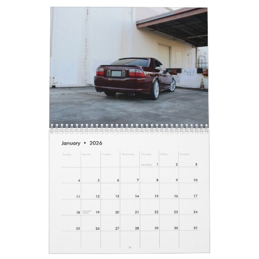 Mural Calendrier 2014 de LVC Lincoln LS (Jan 2026)