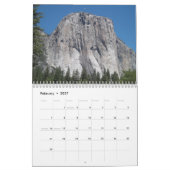 Mural Calendrier 2014 de parc national de Yosemite (Feb 2027)