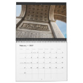 Mural Calendrier 2014 de Paris (Feb 2027)