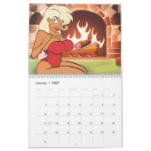 Mural Calendrier 2014 de Pin- de bande dessinée (Jan 2027)