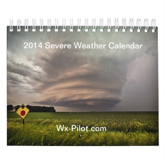 Mural Calendrier 2014 de temps grave de Wx-Pilote (Protection)