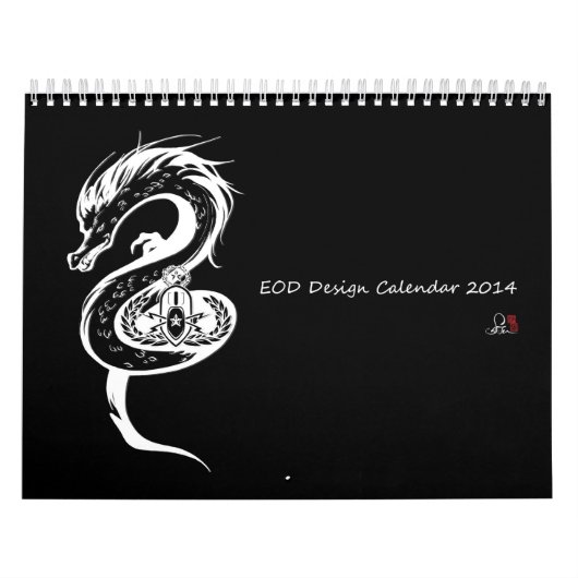 Mural Calendrier 2014 d'escadron de la mort d'EOD (Protection)