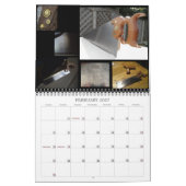 Mural Calendrier 2014 d'outil de bricolage de (Feb 2027)