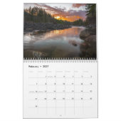 Mural Calendrier 2014 du monde (Feb 2027)