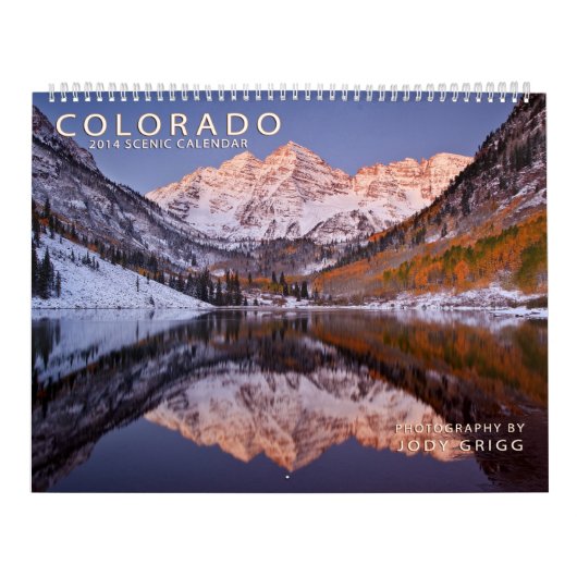 Mural Calendrier 2014 pittoresque du Colorado (Protection)