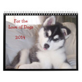 Mural Calendrier 2014 - pour l'amour des chiens (Protection)