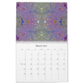 Mural Calendrier 2015 d'art de fractale D (Mar 2027)