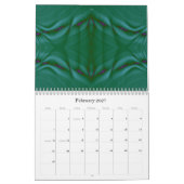 Mural Calendrier 2015 d'art de fractale D (Feb 2027)