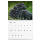 Mural Calendrier 2015 d'art de l'Afrique (Mar 2027)