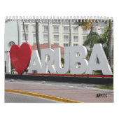 Mural Calendrier 2015 d'Aruba (Protection)