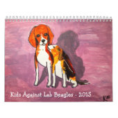 Mural Calendrier 2015 de beagle (Protection)