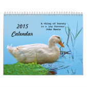 Mural Calendrier 2015 de belles choses (Protection)