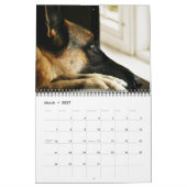 Mural Calendrier 2015 de berger allemand (Mar 2027)