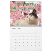 Mural Calendrier 2015 de chats et de chatons (Jan 2027)