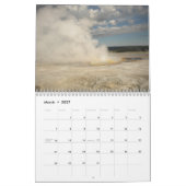 Mural Calendrier 2015 de parc national de Yellowstone (Mar 2027)