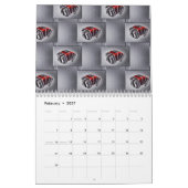 Mural Calendrier 2015 de tango (Feb 2027)