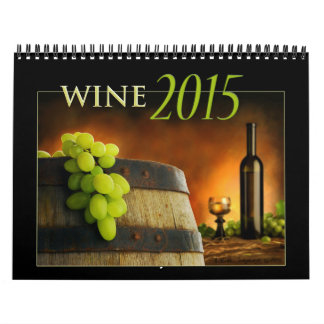 Mural Calendrier 2015 de vin