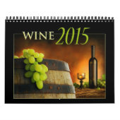 Mural Calendrier 2015 de vin (Protection)