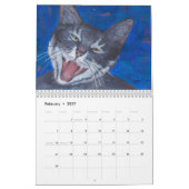 Mural Calendrier 2015 Gros Chats, Petits Chats (Feb 2027)