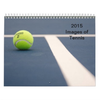 Mural Calendrier 2015 :  Images de tennis
