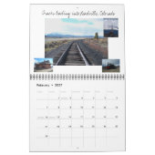 Mural Calendrier 2015 inspiré du train (Feb 2027)