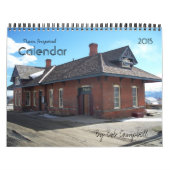 Mural Calendrier 2015 inspiré du train (Protection)